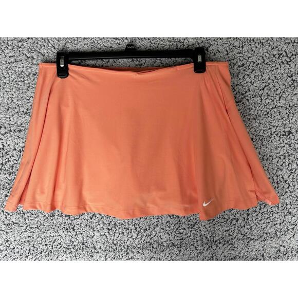 Nike Dresses & Skirts - NEW Nike Women's Golf Tennis Skort Shorts Skirt Orange Size XL XLarge FZ6314-844